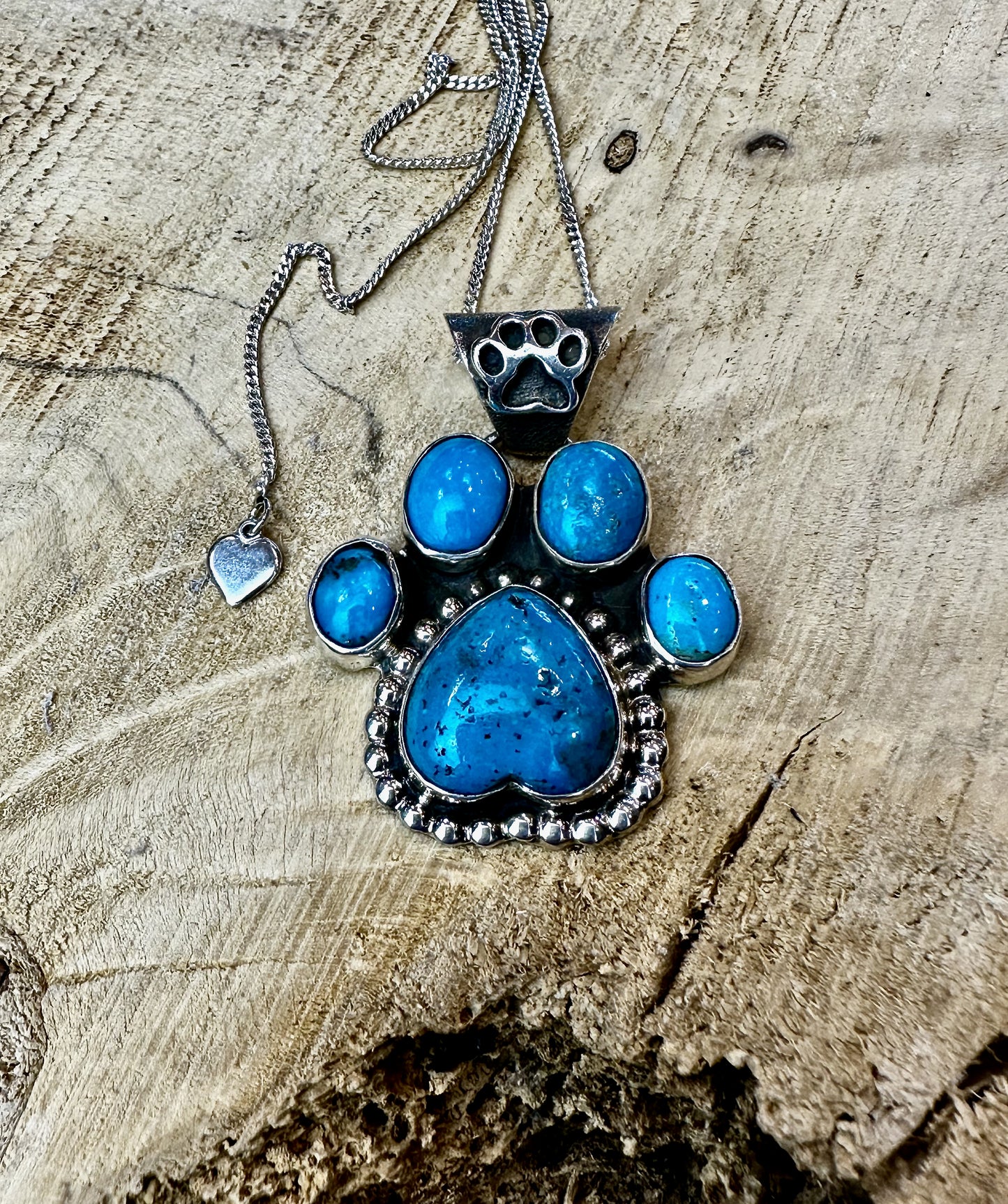 Dog Paw Pendant & Chain