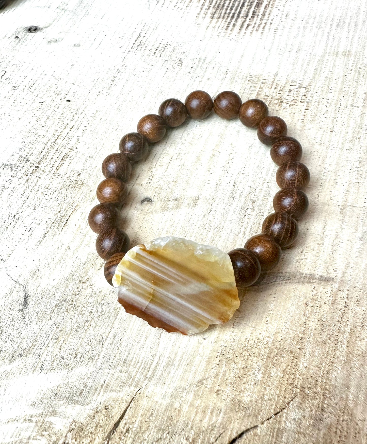 Wood Beaded Bracelets