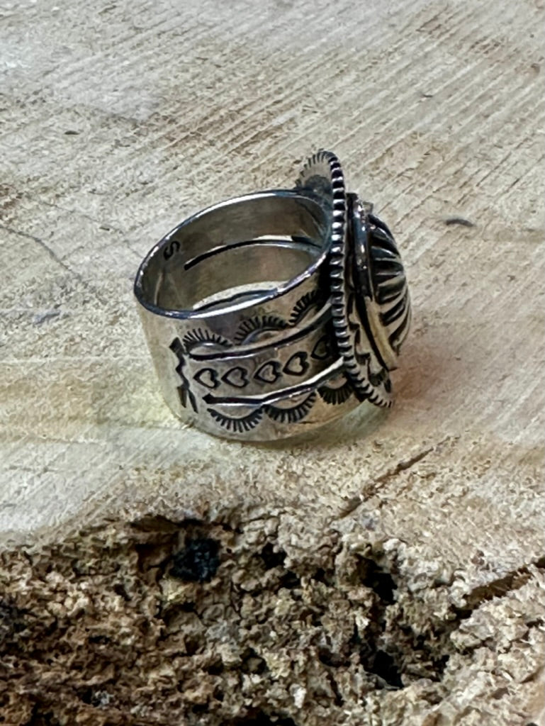 Master Concho Stamped Ring