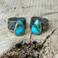 Sonoran Gold Turquoise Wide Band Ring