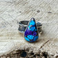 Purple Mohave Tear Drop Ring
